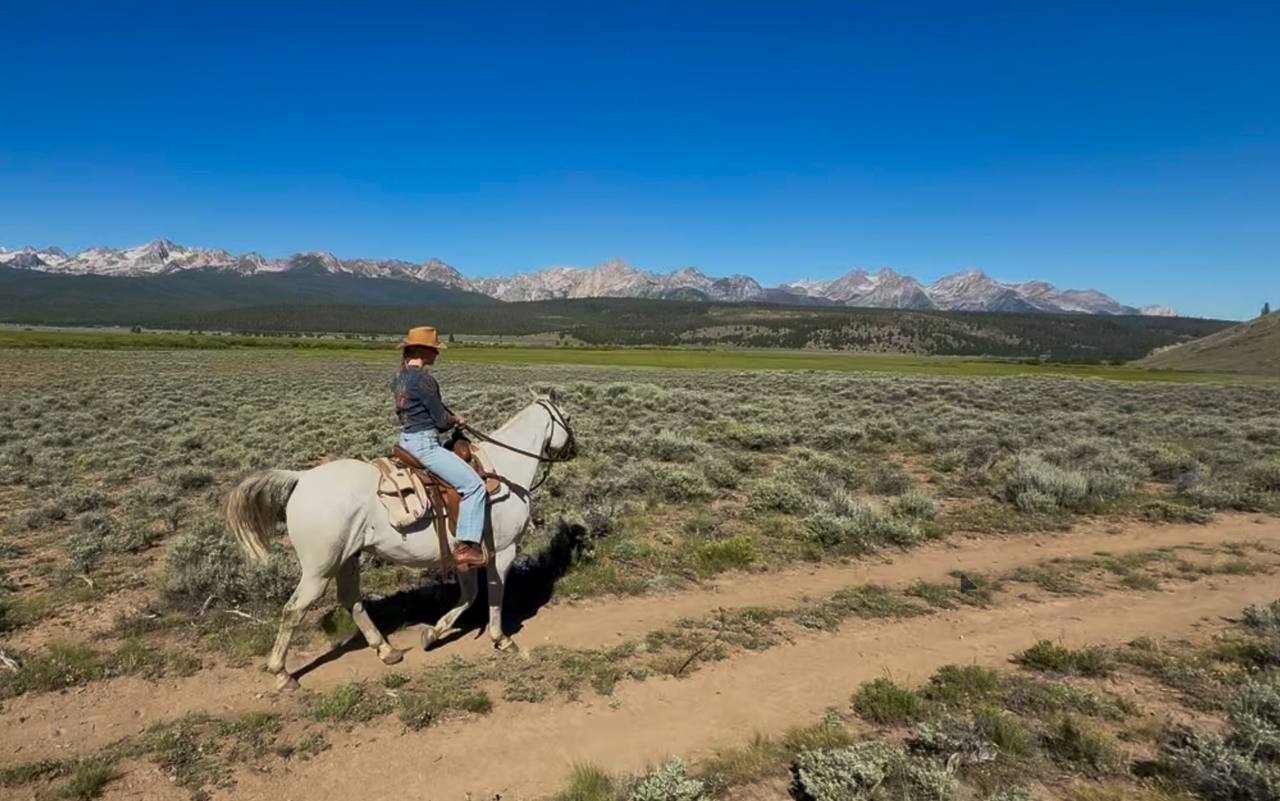 Horseback Riding at Idaho Rocky Mountain Ranch: A Sawtooth Valley Morning